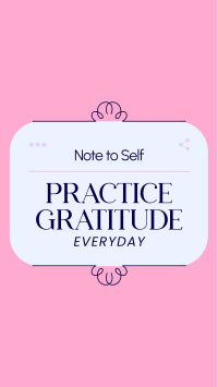 Positive Self Note Instagram Reel Image Preview