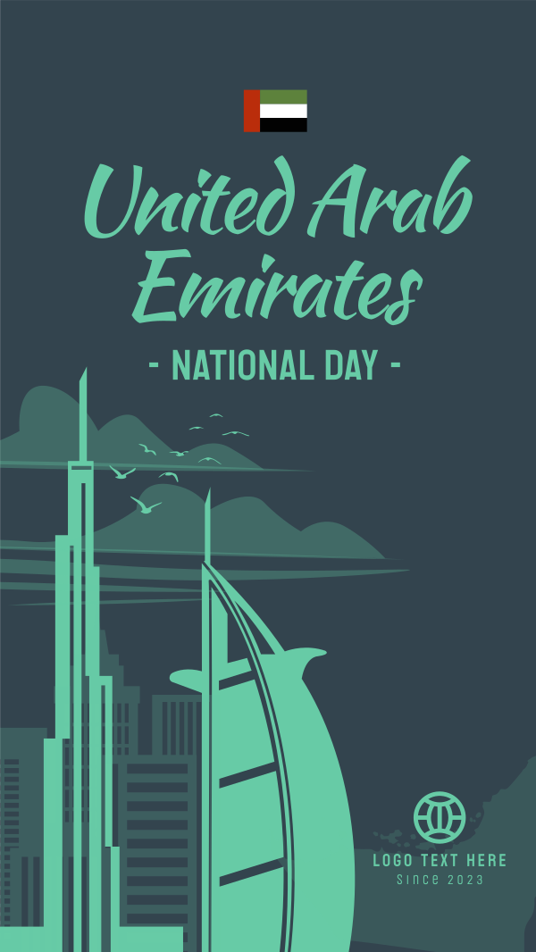 UAE National Day Instagram Story Design Image Preview