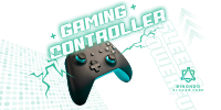 Sleek Gaming Controller Twitter post Image Preview