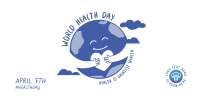 Health Day Earth Twitter post Image Preview