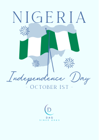 Nigeria Independence Event Flyer Design