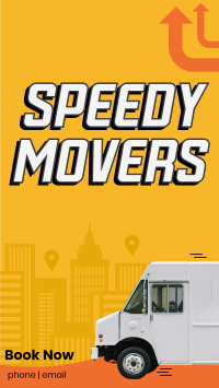 Speedy Logistics Instagram Story Design