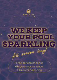 Sparkling Pool Services Poster Image Preview