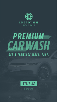 Premium Car Wash TikTok video Image Preview