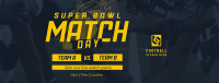 Superbowl Match Day Facebook Cover Image Preview