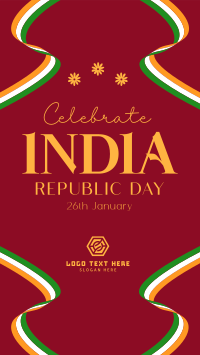 Fancy India Republic Day Facebook Story Design