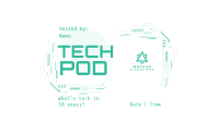 Technology Podcast Session YouTube Banner Design