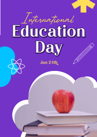 Education Day Learning Flyer Image Preview