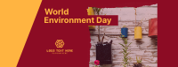 World Environment Day 2021 Facebook cover Image Preview