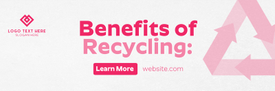 Recycling Benefits Twitter header (cover) Image Preview