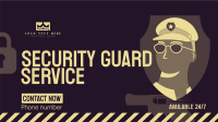 Security Guard Job Facebook Event Cover Design