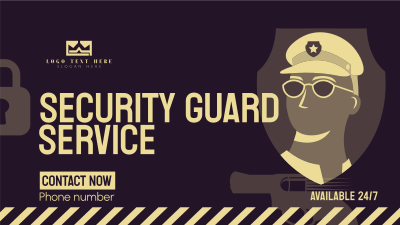 Security Guard Job Facebook event cover Image Preview