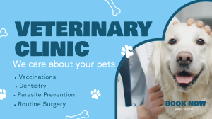 Professional Veterinarian Clinic YouTube Video Image Preview