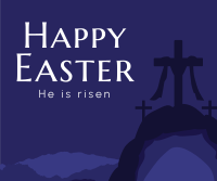 Easter Sunday Facebook Post Design