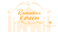 Ramadan Mosque Greeting Animation Image Preview