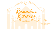 Ramadan Mosque Greeting Animation Design