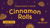 Quirky Cinnamon Rolls Animation Image Preview