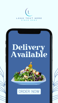 Healthy Delivery Facebook Story Design