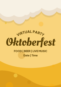 Virtual Oktoberfest Poster Image Preview