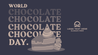Chocolate Special Day Facebook Event Cover Design