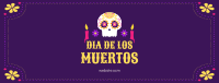 Dia De Los Muertos Facebook Cover Design