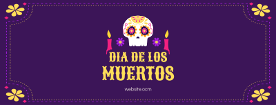 Dia De Los Muertos Facebook cover Image Preview