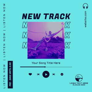Listen To Our New Track Instagram post Image Preview
