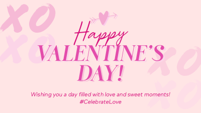 Celebrate Love this Valentines Facebook event cover Image Preview