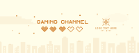 Cute 8 Bit  Facebook cover Image Preview