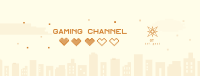 Cute 8 Bit  Facebook Cover Image Preview