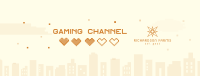 Cute 8 Bit  Facebook Cover Image Preview