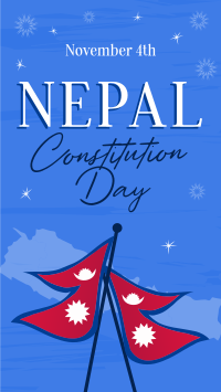 Nepal Constitution Day Facebook story Image Preview