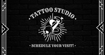 Deco Tattoo Studio Facebook ad Image Preview