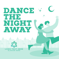 Dance the Night Away Instagram Post Design