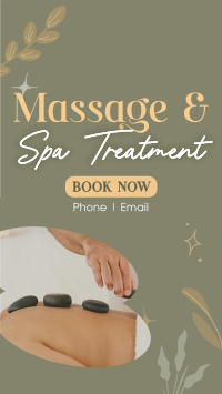 Massage and Spa Wellness Instagram reel Image Preview
