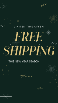 Year End Shipping Instagram Story Design
