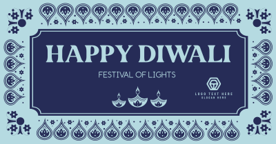 Diwali Festival Facebook ad Image Preview