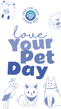 Love Your Pet Day YouTube short Image Preview