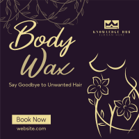 Body Waxing Service Instagram post Image Preview