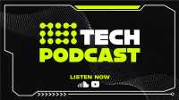 Technology Podcast Circles Animation Design