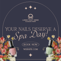 Floral Nail Services Instagram post Image Preview