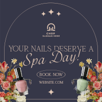 Floral Nail Services Instagram post Image Preview