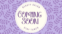 Elegant Beauty Teaser Facebook event cover Image Preview