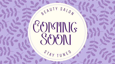 Elegant Beauty Teaser Facebook event cover Image Preview