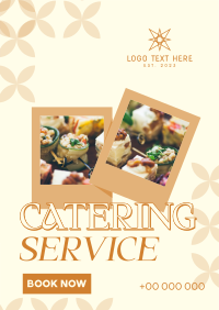 Catering Service Business Poster Design