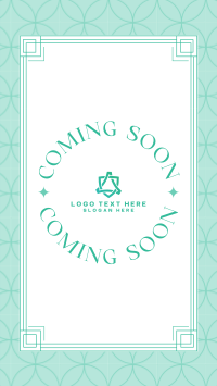 Coming Soon Art Deco YouTube short Image Preview