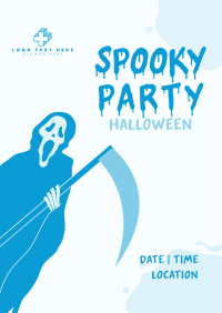 Spooky Party Poster Design