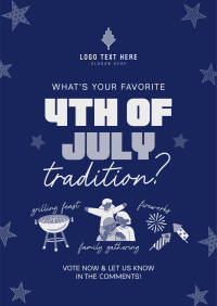 Quirky 4th of July Traditions Poster Preview