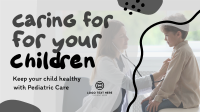 Keep Your Children Healthy Facebook Event Cover Design