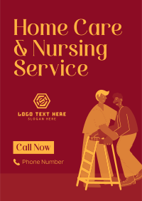 Need A Nurse? Poster Design